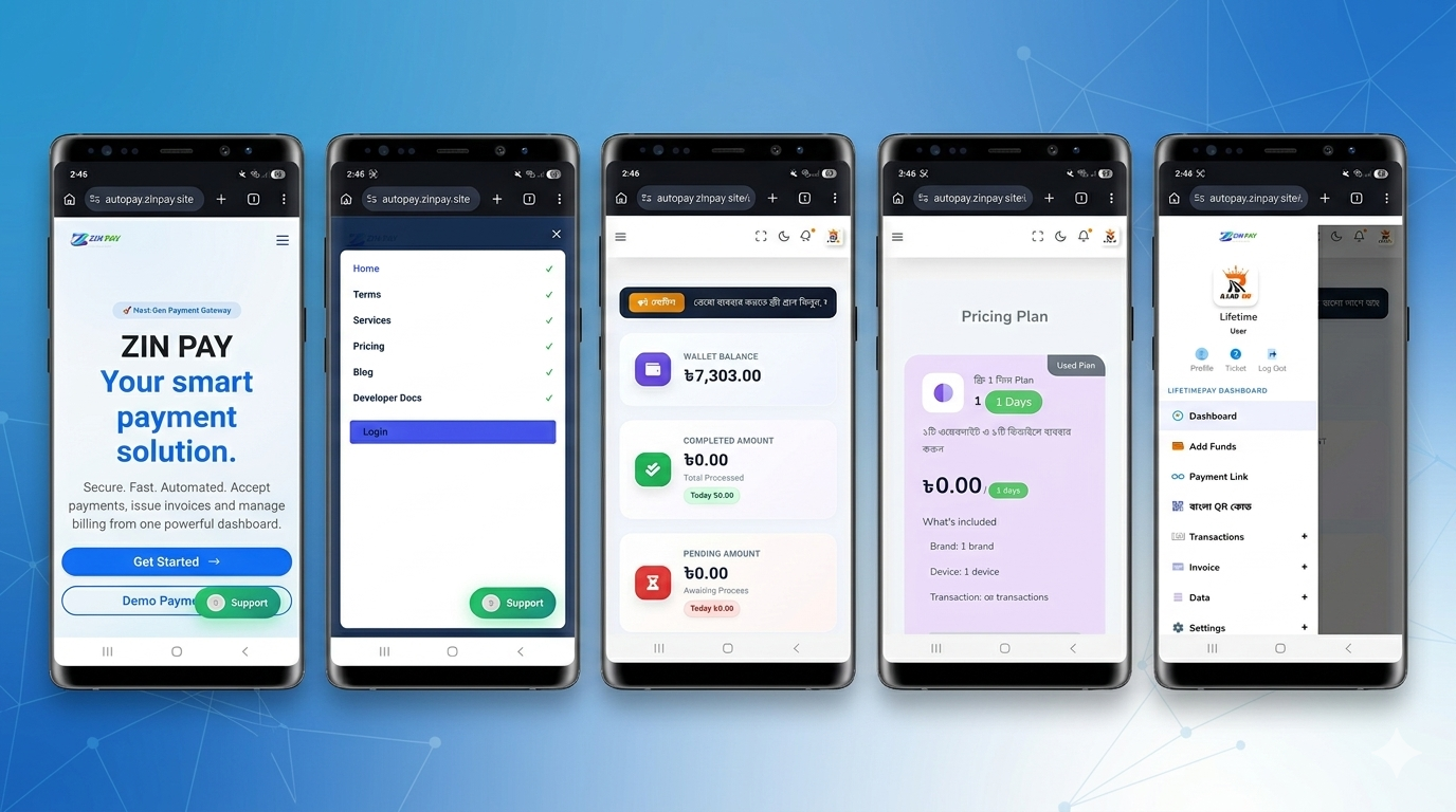 Zin Pay Script